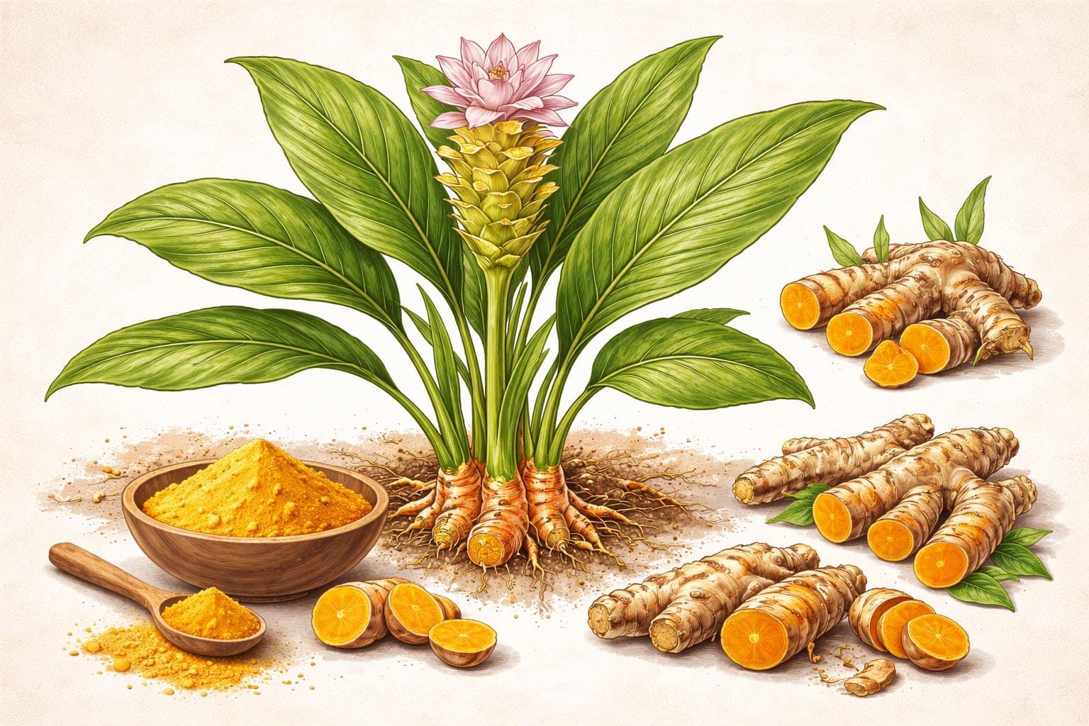 Turmeric (Curcuma longa)